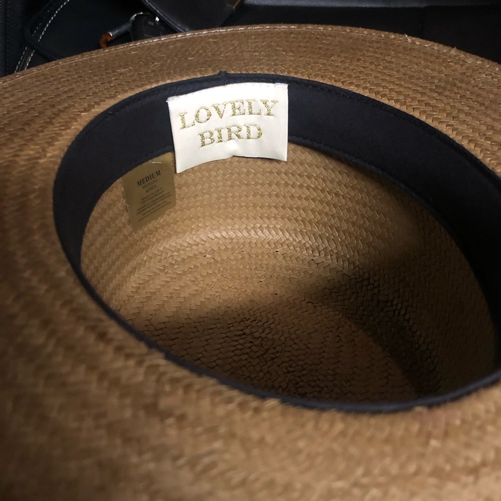 Lovely Bird Woven Hat